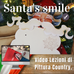 video lezione di pittura country