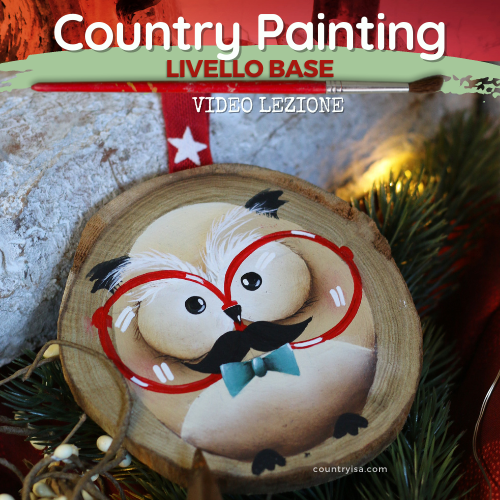 Gufo -Video Lezione di Country Painting