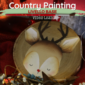 Renna - Video Lezione di Country Painting