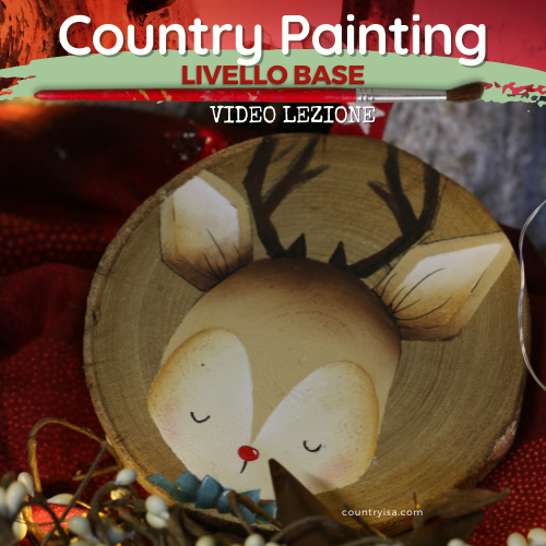 Renna - Video Lezione di Country Painting