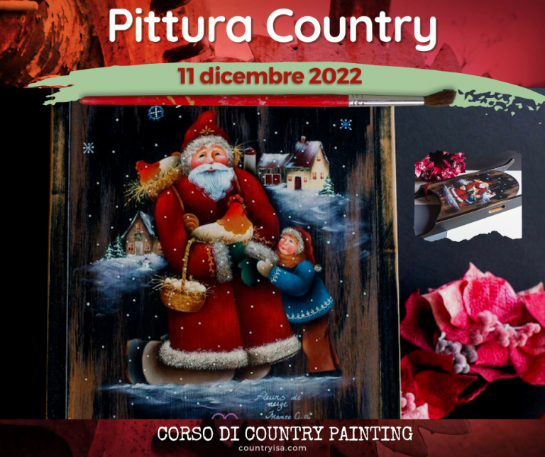 corso di pittura country